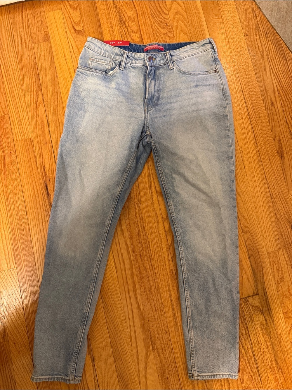 Denim Source Mens Light Wash Jeans - 32W 32L New